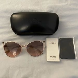Coach cat eye sunglasses